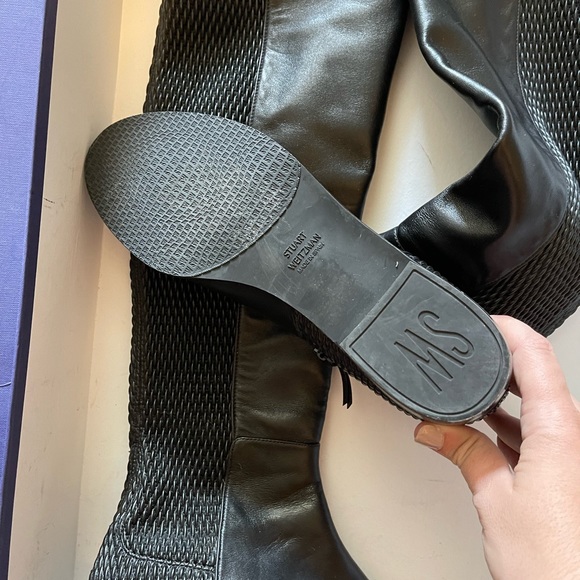 Stuart weitzman allJenn over the knee leather boot - Picture 2 of 5